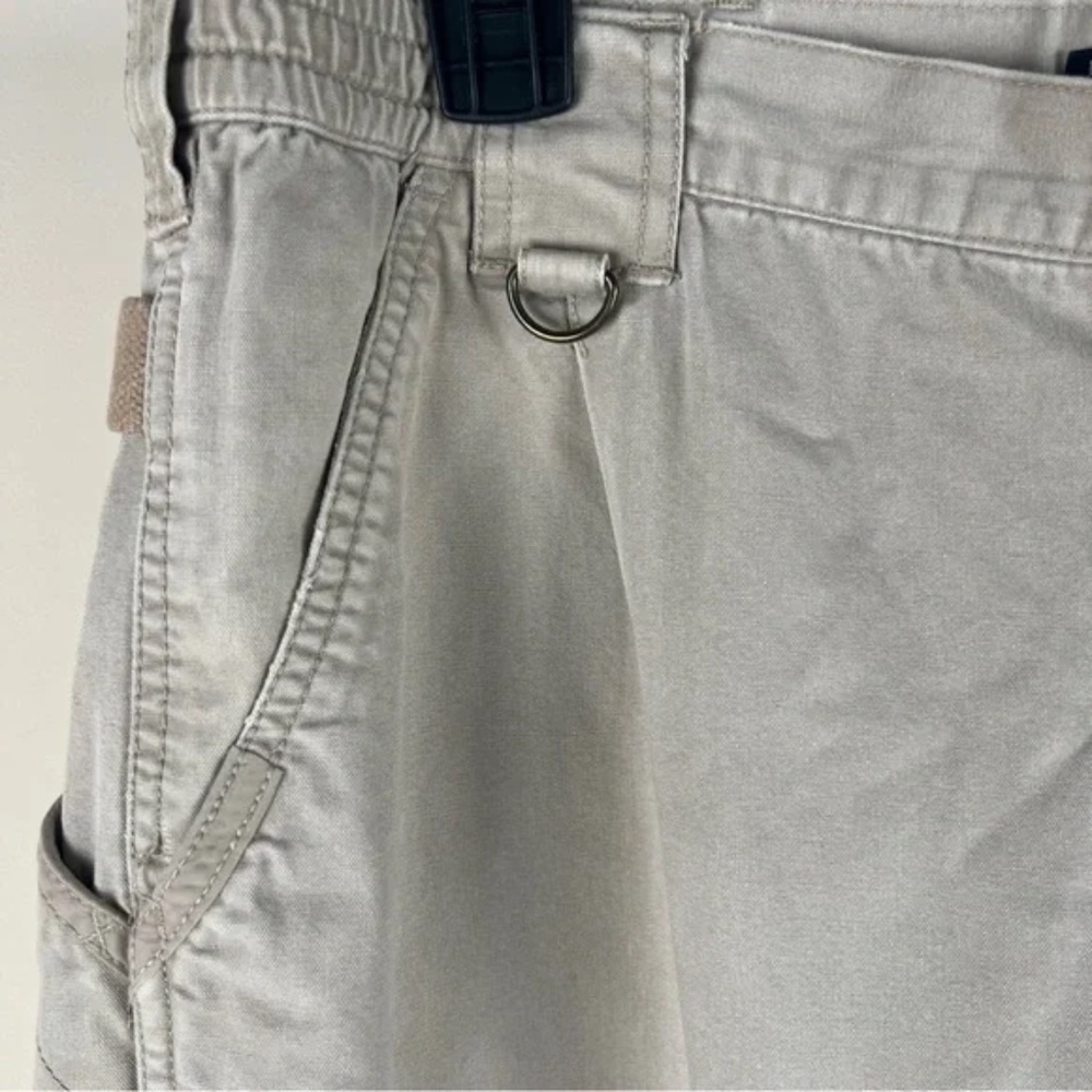 5.11 + Tactical Pants Men's Size 36x32 Khaki Cargo Pockets Jeans Hiking - Picture 4 of 15